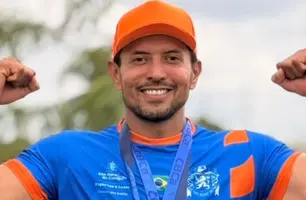 Piauiense Luís Carlos Cardoso leva dois ouros na Copa do Brasil de Paracanoagem (Foto: Reprodução/Instagram)