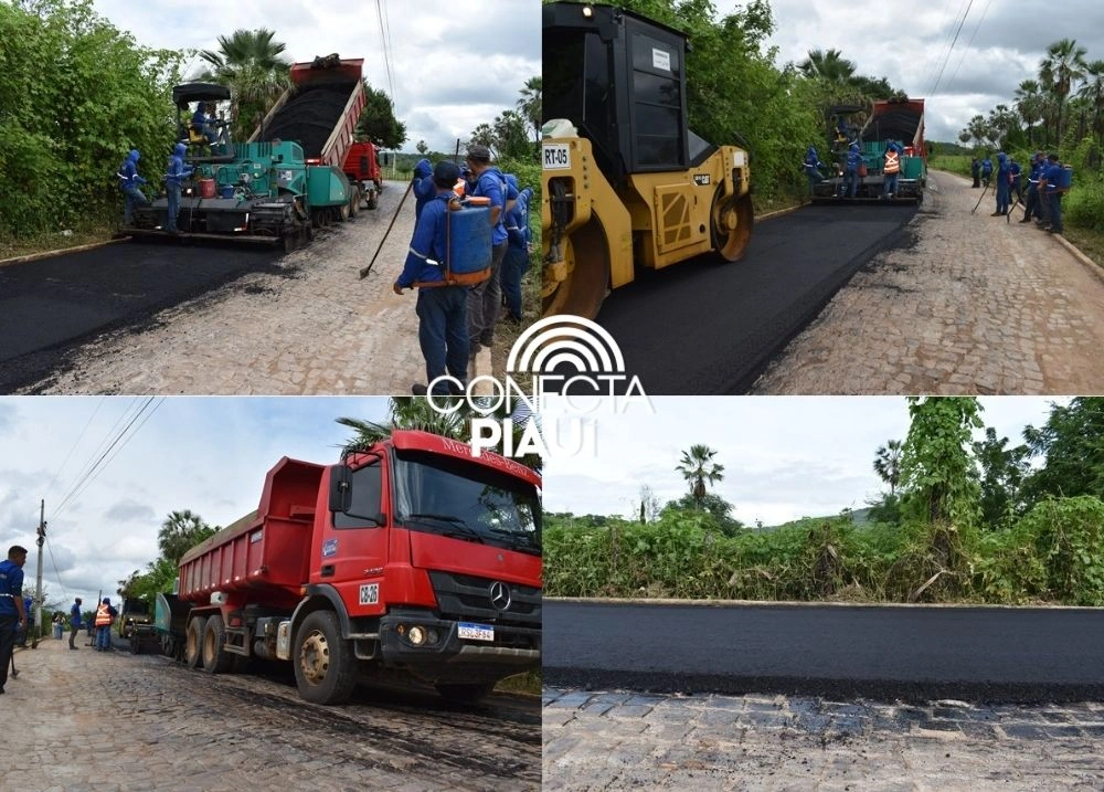 Picos inicia quarta etapa de asfaltamento com investimento de R$ 5 milhões