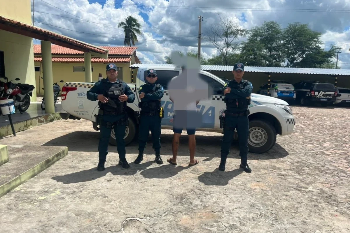 PM prende homem por estupro de vulnerável em Campo Grande do Piauí