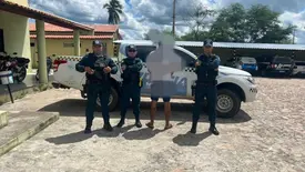 PM prende homem por estupro de vulnerável em Campo Grande do Piauí (Foto: Cidades na Net)