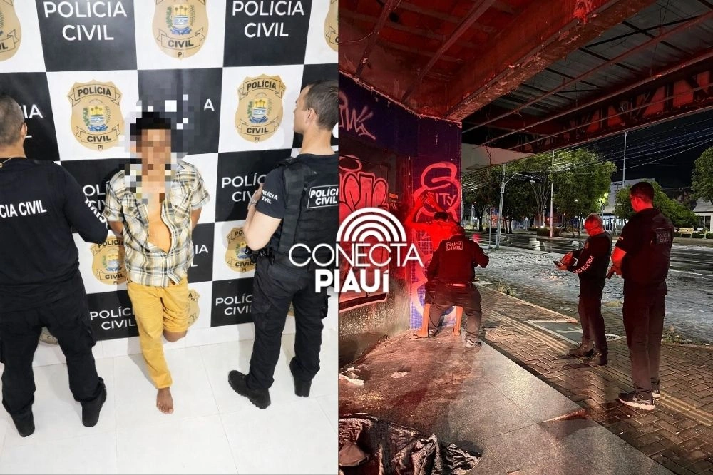 Polícia Civil prende homem condenado por roubo no Centro de Teresina