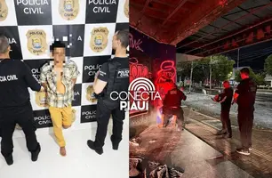 Polícia Civil prende homem condenado por roubo no Centro de Teresina (Foto: Reprodução)