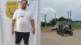 Polícia resgata mulher ameaçada pelo marido em Parnaíba (Foto: Reprodução)