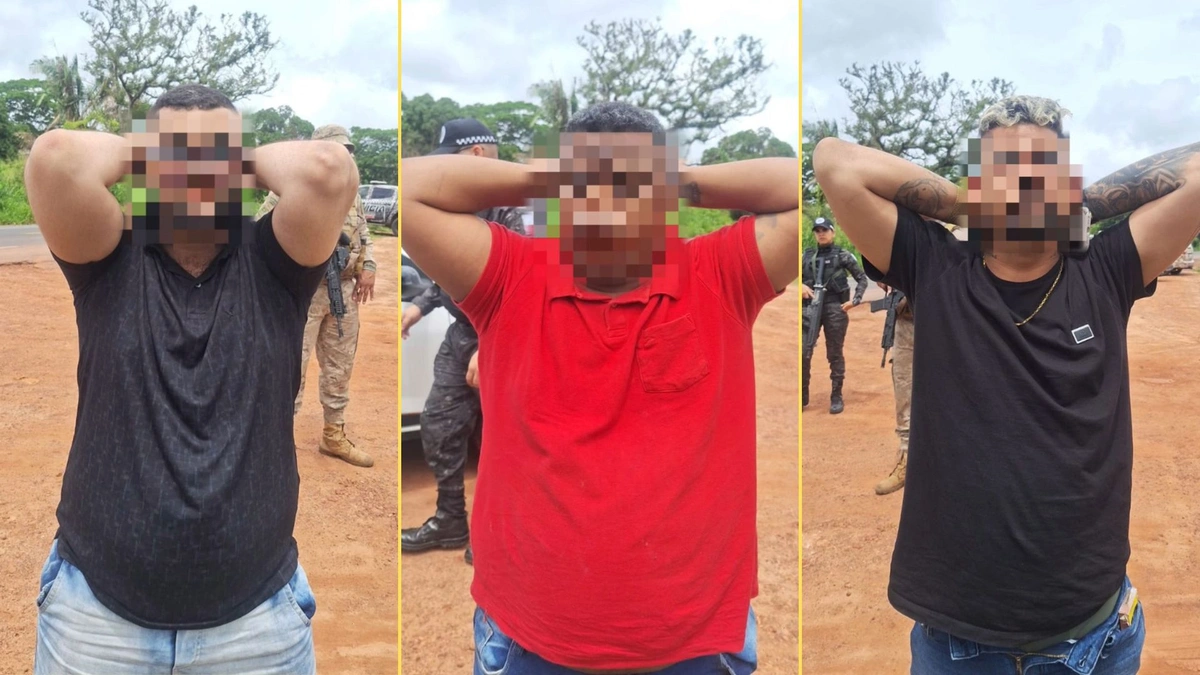 Polícias Civil e Militar prendem três homens durante operação integrada em Altos