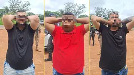 Polícias Civil e Militar prendem três homens durante operação integrada em Altos (Foto: SSP-PI)