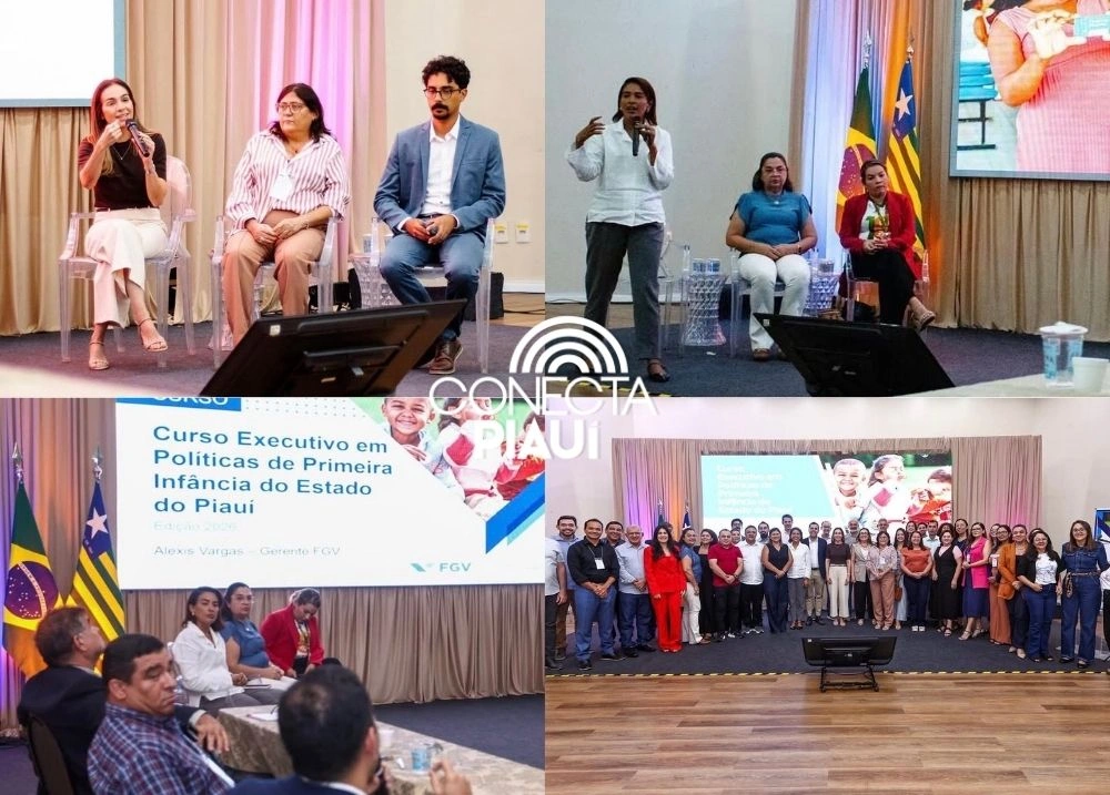 Prefeita Camila Barbosa participa de curso de políticas para primeira infância