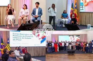 Prefeita Camila Barbosa participa de curso de políticas para primeira infância (Foto: Reprodução)