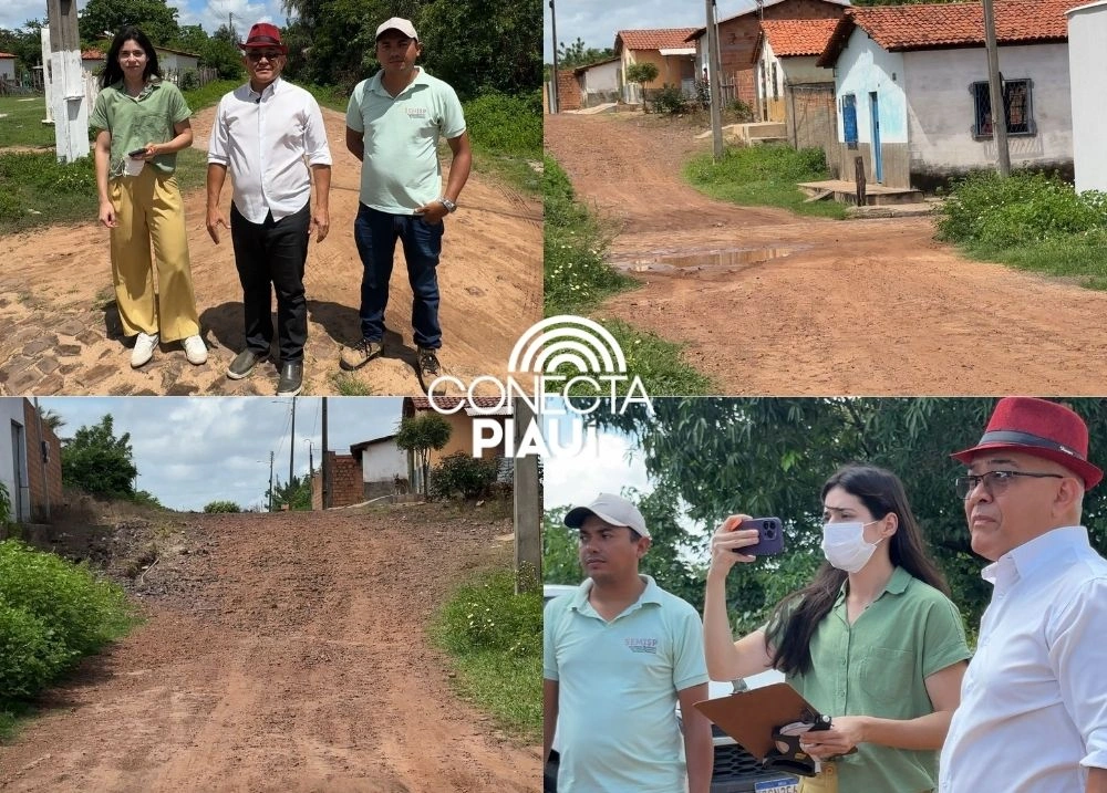 Prefeito Abdoral Melo anuncia pavimentação em ruas de São João do Arraial