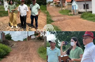 Prefeito Abdoral Melo anuncia pavimentação em ruas de São João do Arraial (Foto: Reprodução)