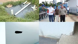 Prefeito de Curimatá denuncia creche precária deixada pela gestão anterior (Foto: Reprodução)