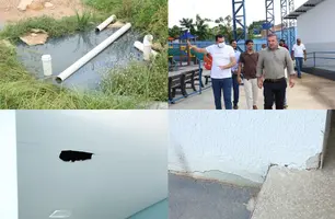 Prefeito de Curimatá denuncia creche precária deixada pela gestão anterior (Foto: Reprodução)