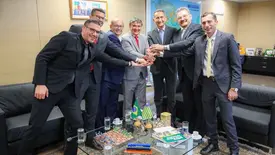 Prefeito de Paulistana articula adutora em reunião com ministros em Brasília (Foto: Reprodução)