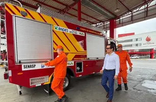 Prefeito de Uruçuí anuncia implantação de unidade do Corpo de Bombeiros (Foto: Reprodução)