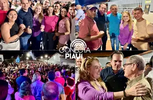 Prefeito Roni Abílio recebe lideranças em agenda política em Nazaré do Piauí (Foto: Reprodução)