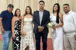 Prefeitura de Alto Longá realiza casamento comunitário e oficializa 37 uniões (Foto: Reprodução/ ASCOM)