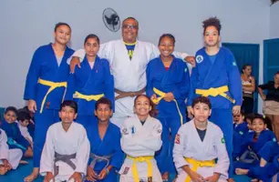 Prefeitura de Amarante retoma atividades de judô com crianças e adolescentes (Foto: Divulgação/Prefeitura)