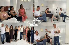 Prefeitura de Anísio de Abreu reúne equipe multiprofissional da Atenção Primária