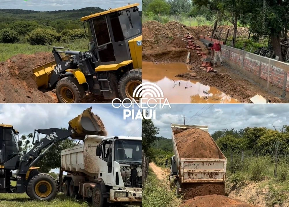 Prefeitura de Massapê avança com obras em estradas e acesso à água