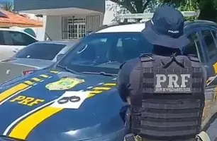 PRF intercepta ônibus em Buriti dos Lopes e prende procurado pela Justiça de Goiás (Foto: Reprodução)