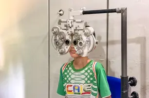 Programa em Parnaíba oferece consultas e óculos gratuitos a estudantes (Foto: Reprodução)