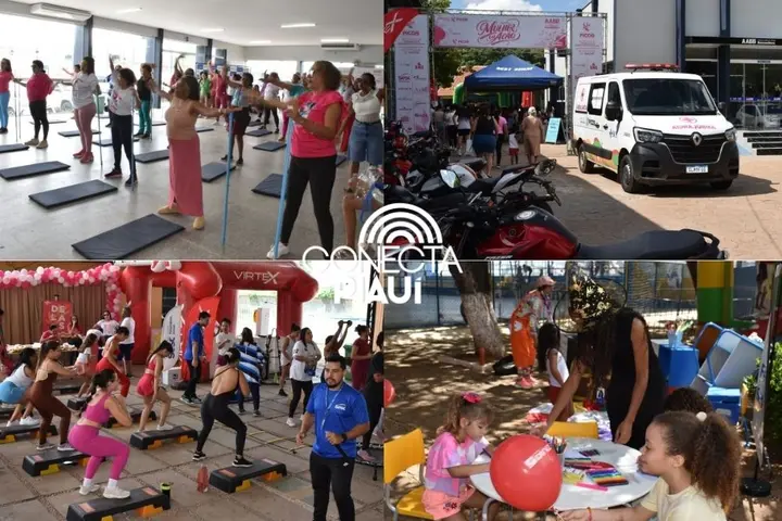 Programa 'Mulher em Ação' reúne esporte, saúde e lazer no Dia da Mulher em Picos