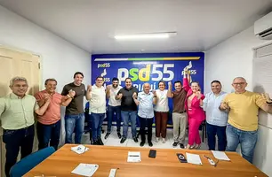 PSD reúne lideranças e reafirma pré-candidatura de Júlio César ao Senado (Foto: Reprodução)