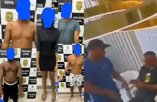 Quadrilha é detida por envolvimento no roubo a joalheria em São Raimundo Nonato (Foto: Reprodução)