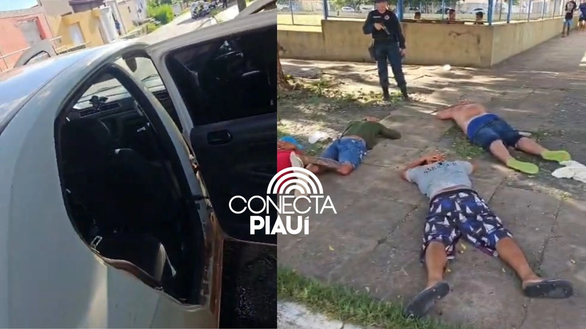 Quarteto é preso após série de assaltos na zona sul de Teresina