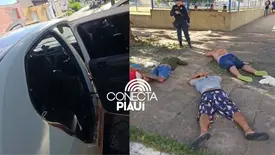 Quarteto é preso após série de assaltos na zona sul de Teresina (Foto: Conecta Piauí)