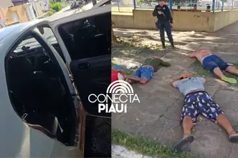 Quarteto é preso após série de assaltos na zona sul de Teresina