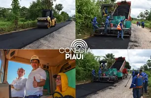 Quatro cidades do Piauí receberão obras de asfalto com R$ 27 milhões (Foto: Reprodução)