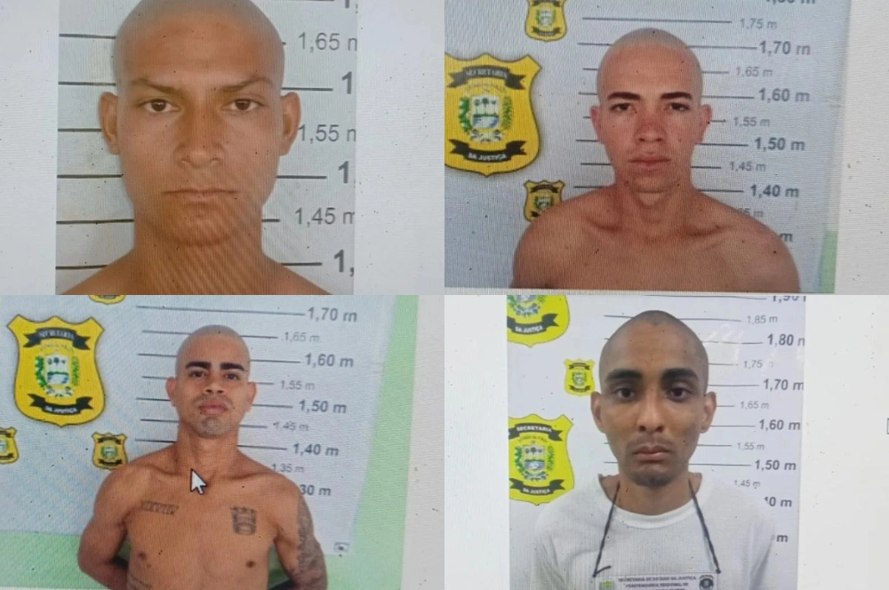 Quatro detentos fogem de penitenciária durante chuva em Parnaíba