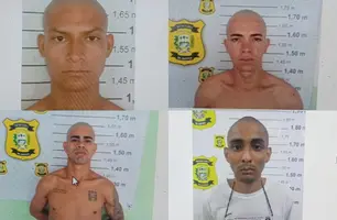 Quatro detentos fogem de penitenciária durante chuva em Parnaíba (Foto: Divulgação)