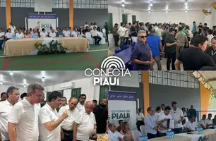 Rafael Fonteles cumpre agenda com entregas na região da Serra da Capivara (Foto: Conecta Piauí)