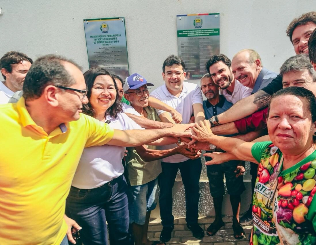 Rafael Fonteles cumpre grande agenda de obras e entregas em Floriano