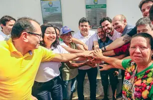 Rafael Fonteles cumpre grande agenda de obras e entregas em Floriano (Foto: Reprodução)