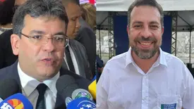 Rafael Fonteles e Guilherme Boulos (Foto: Conecta Piauí)