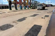 Recuperação asfáltica na Av. Petrônio Portela é intensificada em Esperantina