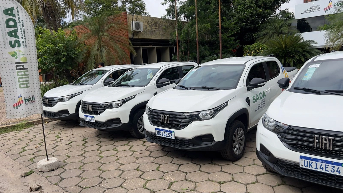 SADA entrega novos veículos e reforça logística para ações agropecuárias no Piauí