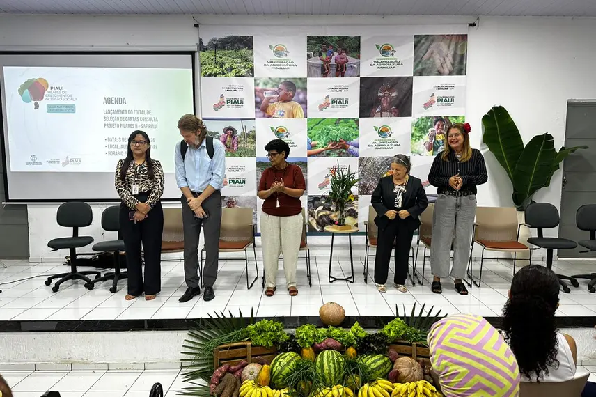 SAF lança edital de R$ 33 milhões para agricultura familiar no Piauí