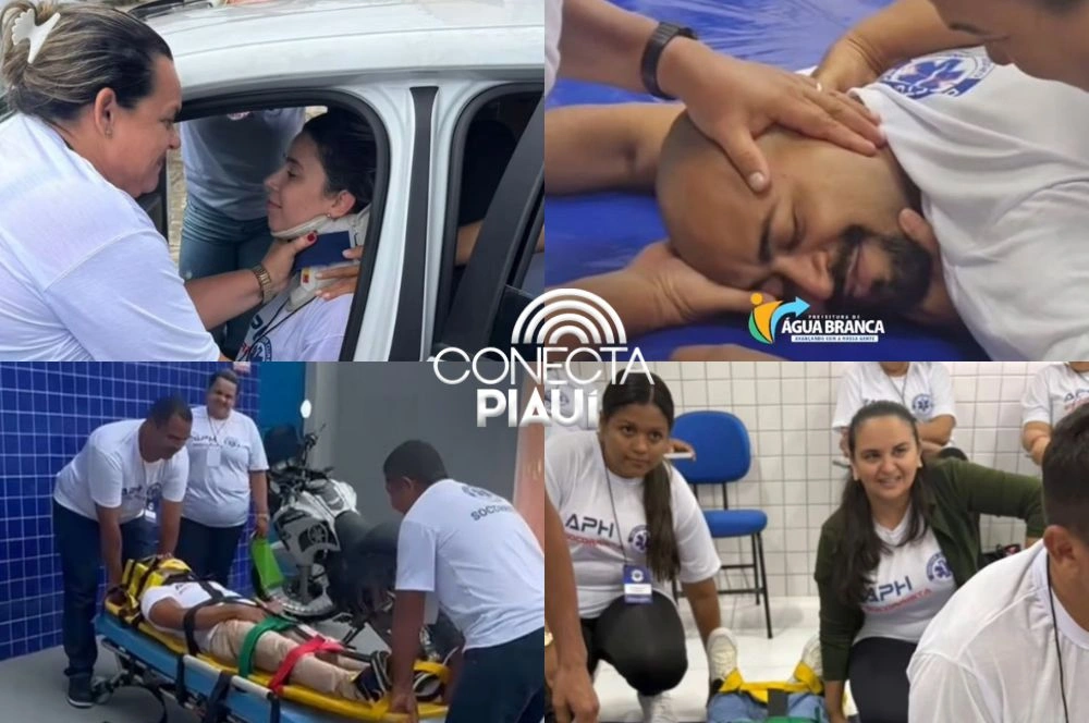 SAMU de Água Branca passa por capacitação em Atendimento Pré-Hospitalar