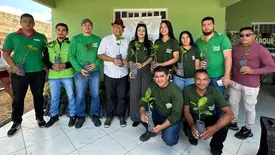 São João do Arraial entrega 1.200 mudas de caju a produtores rurais (Foto: Reprodução)