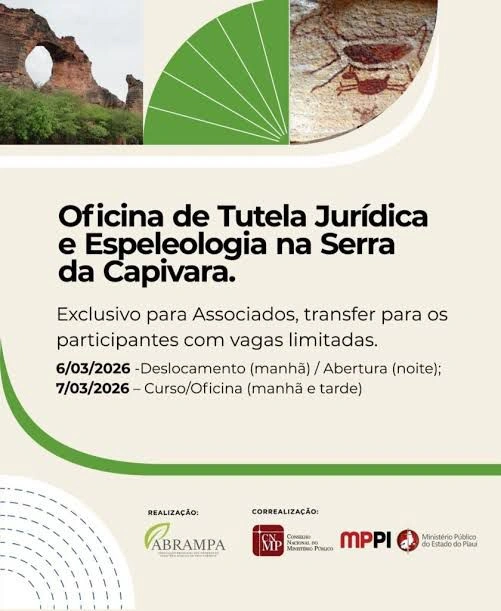 São Raimundo Nonato recebe oficina sobre cavernas na Serra da Capivara