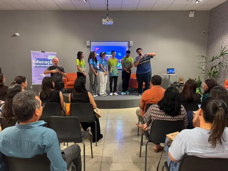 Sebrae: Desafio Liga Jovem mobiliza estudantes durante lançamento no Piauí