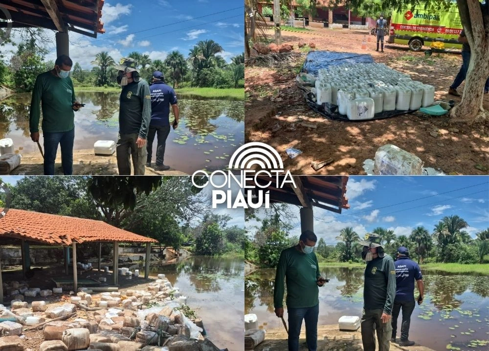 Semarh alerta para risco de contaminação após carreta tombar em Bertolínia
