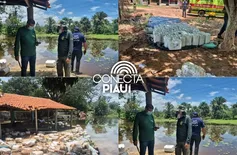 Semarh alerta para risco de contaminação após carreta tombar em Bertolínia