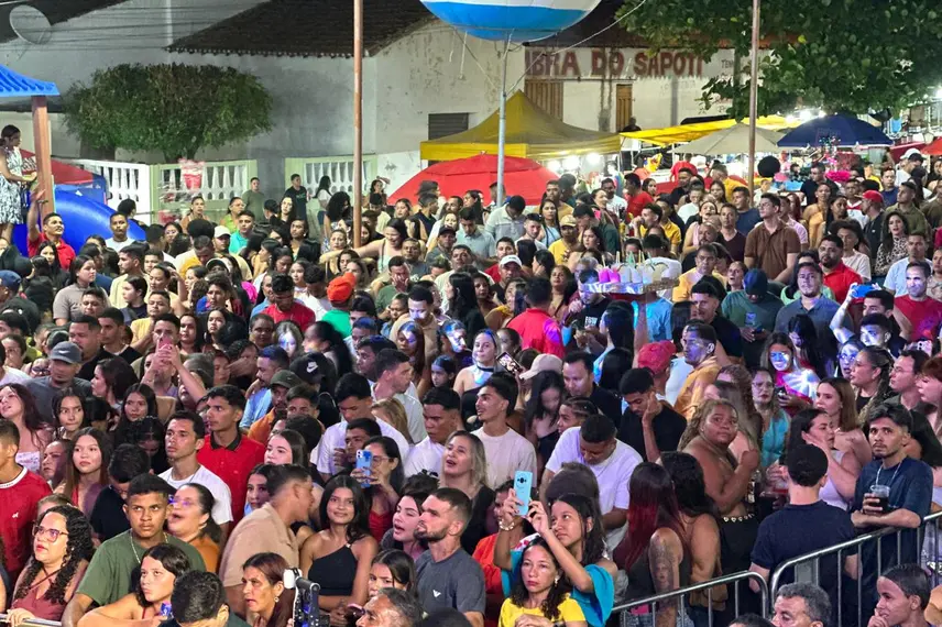 Seu Desejo e Banda Líbanos animam festa de 136 anos de Luzilândia com grande público
