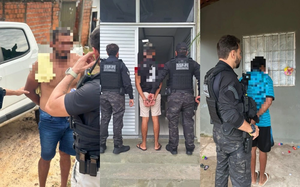 SSP-PI prende três por violência contra mulher e estupro no PI