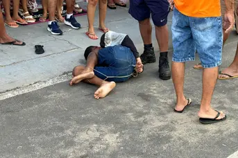 Suspeito de assalto é baleado e sofre tentativa de linchamento em Teresina
