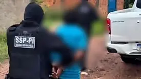 Suspeito de estuprar filha de 2 anos é preso em Teresina após fugir de Barras (Foto: Reprodução)